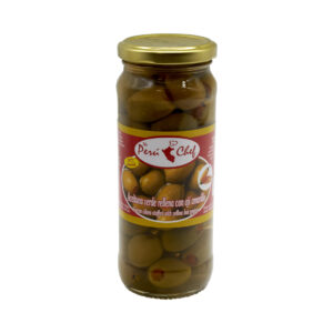 ACEITUNA VERDE RELLENA CON AJI