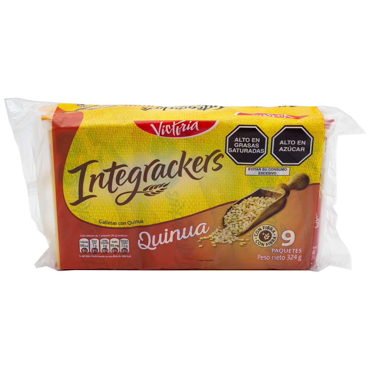 INTEGRACKERS SALVADO DE TRIGO C/QUINUA