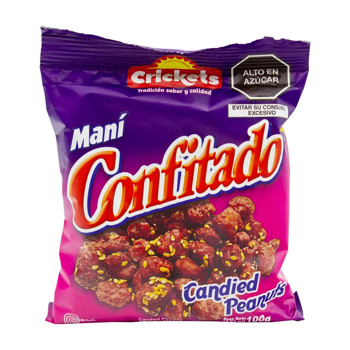 CRICKETS MANI CONFITADO