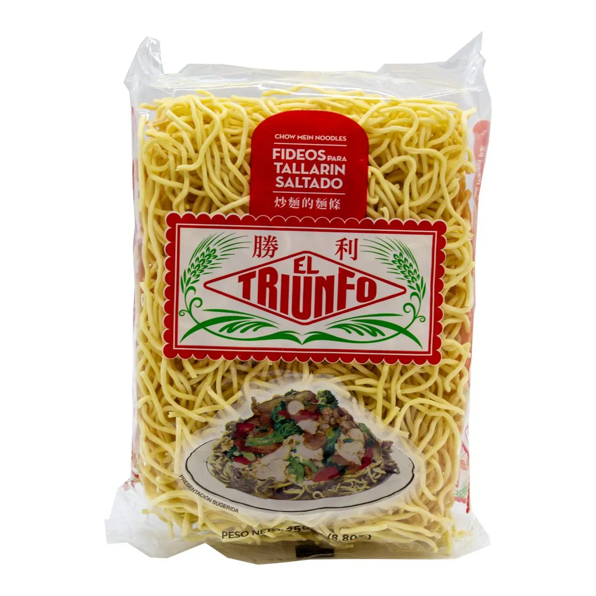 FIDEOS CHINOS EL TRIUNFO