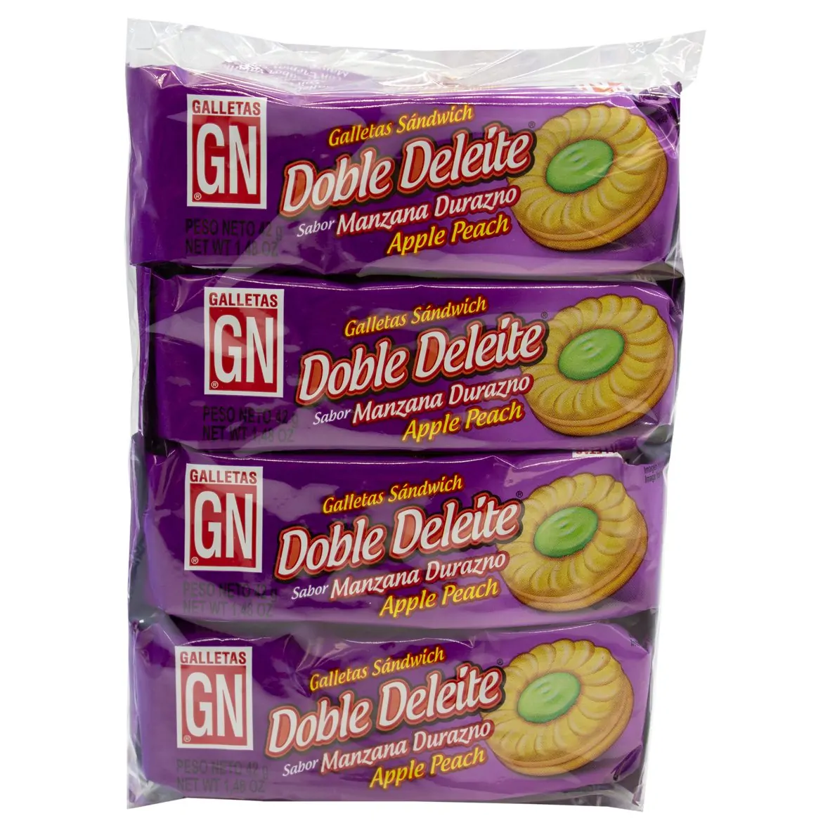 GN DOBLE DELEITE MANZANA Y DURAZNO