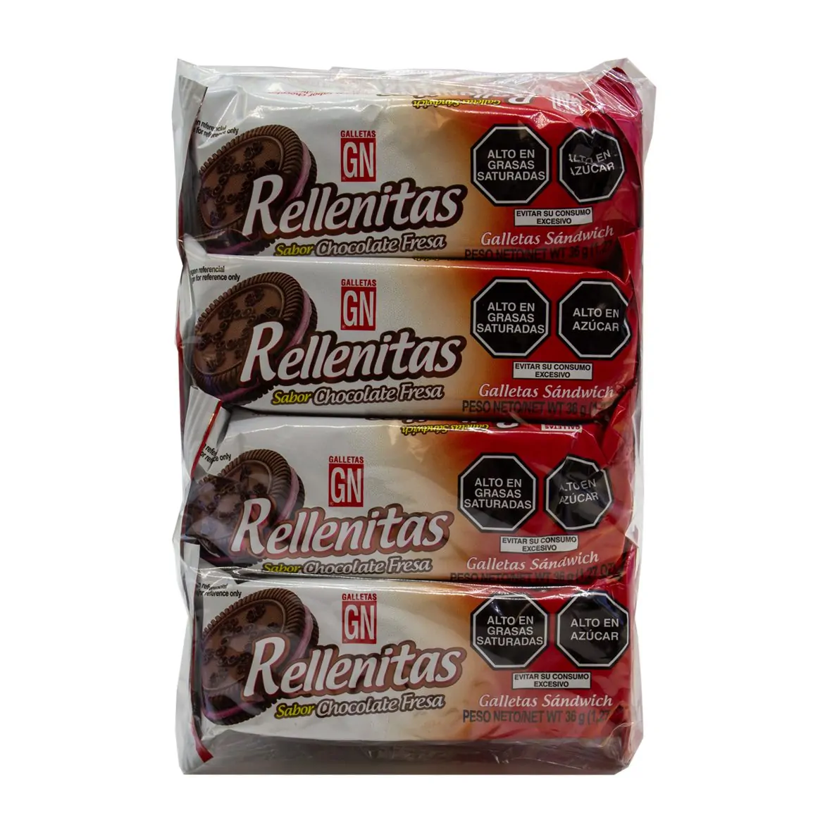 GN RELLENITAS CHOCO Y FRESA