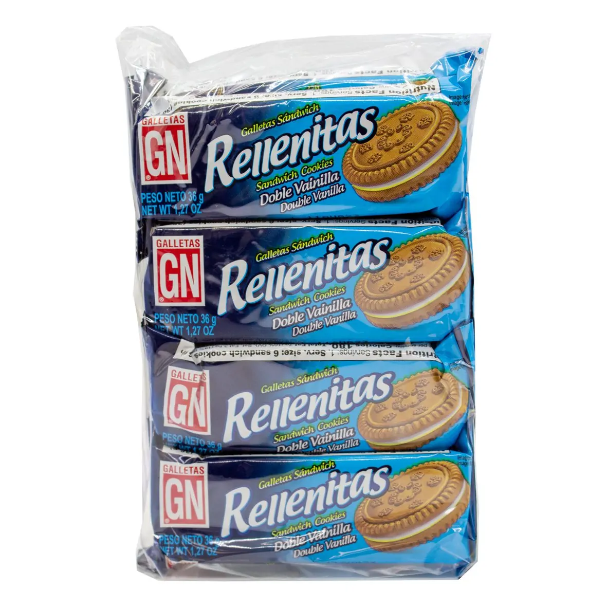 GN RELLENITAS DOBLE VAINILLA