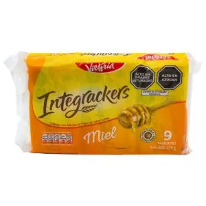Integrackers Wheat Bran with Honey