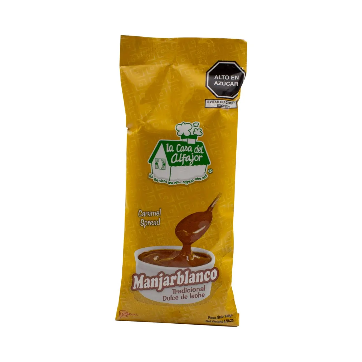 LA CASA DEL ALFAJOR DULCE DE LECHE 130 G