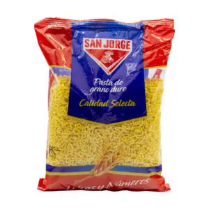 SAN JORGE LETTERS AND NUMBERS PASTA