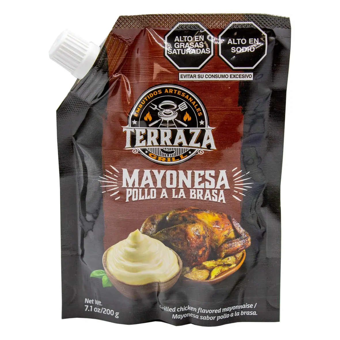 TERRAZA MAYONESA POLLO A LA BRASA